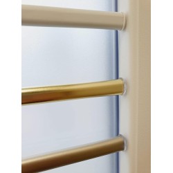 Astina a molla per tenda a vetro – bastoncino estensibile a pressione regolabile da 60 a 90 cm