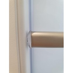 Astina a molla per tenda a vetro – bastoncino estensibile a pressione regolabile da 60 a 90 cm