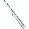 Binario per tende a soffitto in alluminio bianco, nero, argento – con scorrevoli Binario per tende a soffitto in alluminio bianco, nero, argento – con scorrevoli