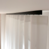 Binario per tende Minimal nero a soffitto o parete