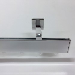 Binario per tende Minimal alluminio, scorrimento strappo/corda, a parete o soffitto