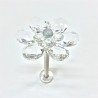 Fermatenda Girasole Swarovski Ø80