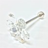 Fermatenda Girasole Swarovski Ø80