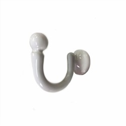 Gancio per tende Got Ø45 a pallina bianco o nero