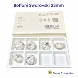 Bottoni Swarovski Ø 23