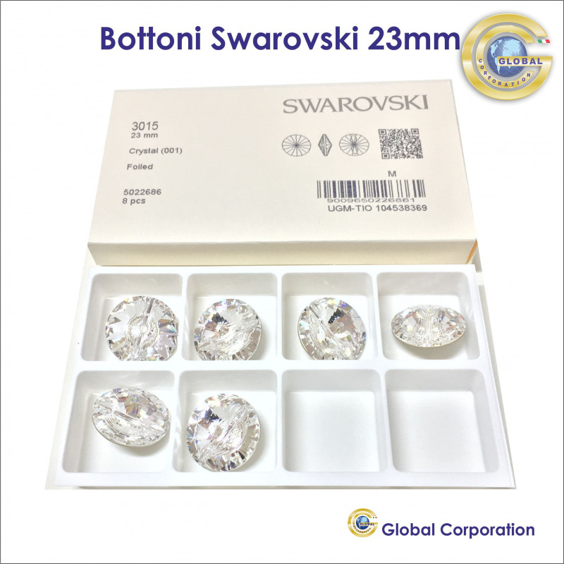 Bottoni Swarovski Ø 23