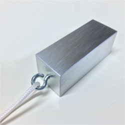 Tendicorda quadro in alluminio 7cm
