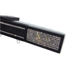 Bastone per tende Swarovski piatto Infinity T 920