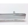 Binario per tende Minimal alluminio, scorrimento onda-wave, a parete o soffitto