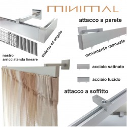 Binario per tende Minimal T 931