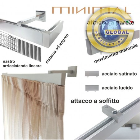 Bastone per Tende Moderno Minimal T 931