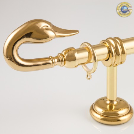 Bastone per Tenda Cigno Ottone