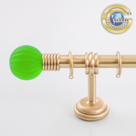 Bastone per Tenda Sfera Rigata Murano Verde