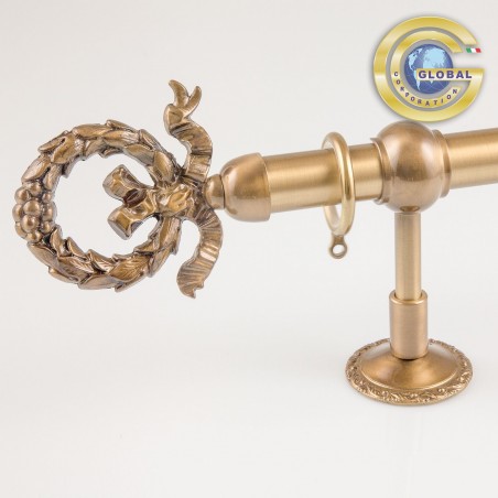 Bastone per Tenda Fregio Ottone