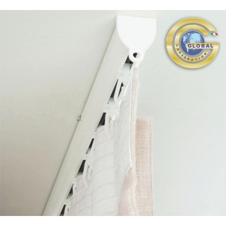 Binario per tenda a soffitto
